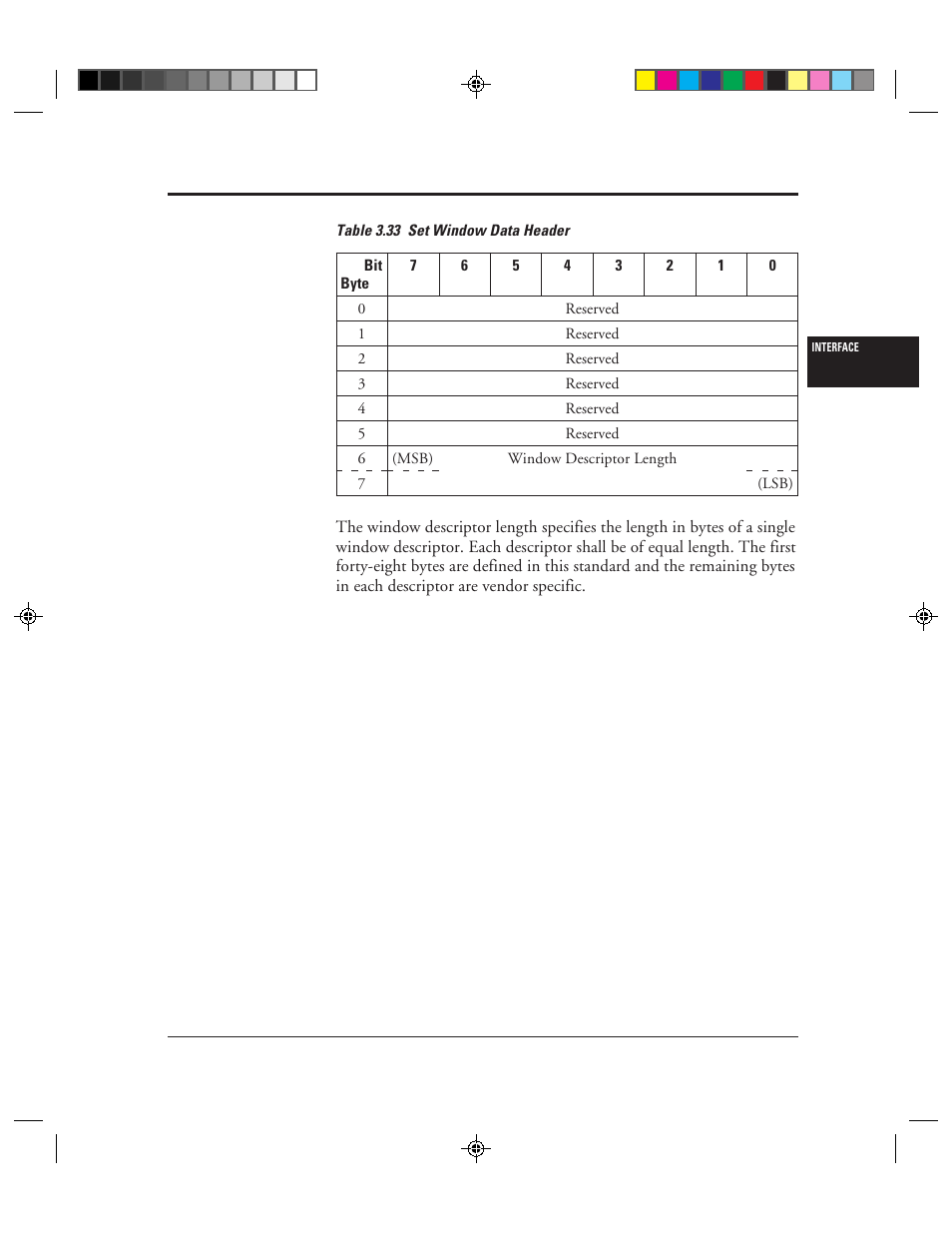 33 set window data header -57 | FUJITSU C150-E049-02EN User Manual | Page 90 / 236