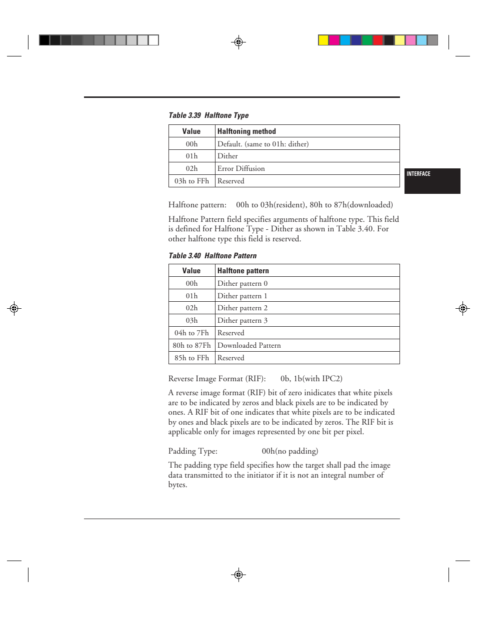 39 halftone type -63 3.40 halftone pattern -63 | FUJITSU C150-E049-02EN User Manual | Page 96 / 236