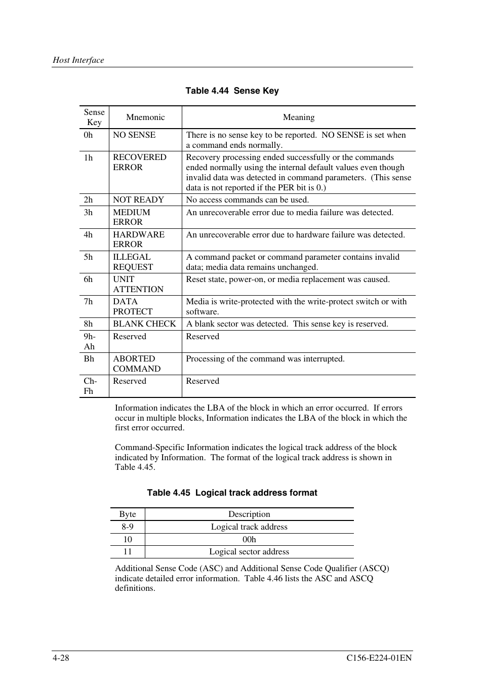 FUJITSU MCJ3230SS User Manual | Page 102 / 161