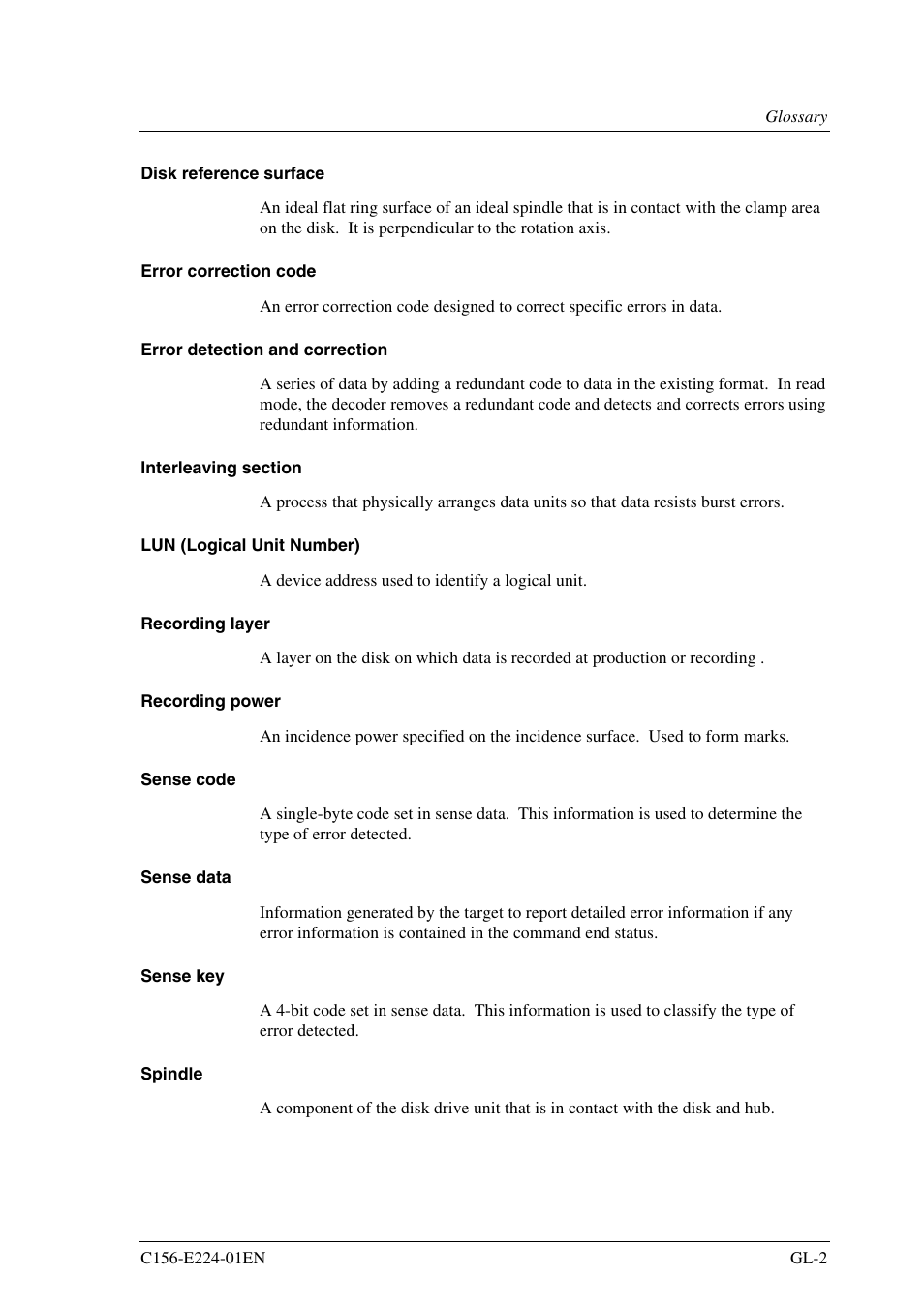 FUJITSU MCJ3230SS User Manual | Page 148 / 161