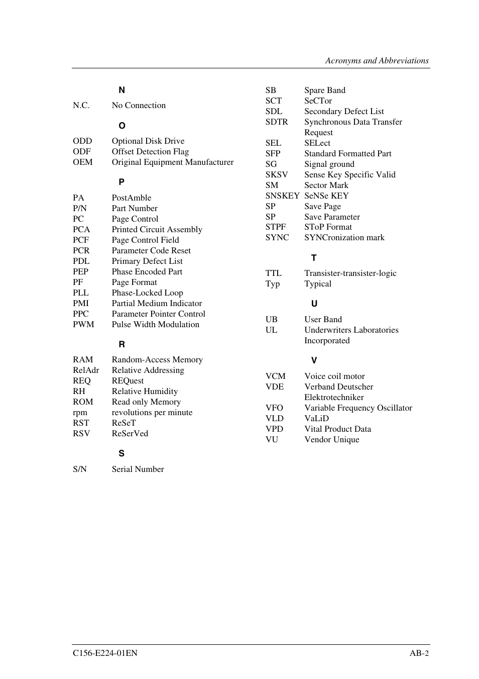 FUJITSU MCJ3230SS User Manual | Page 152 / 161