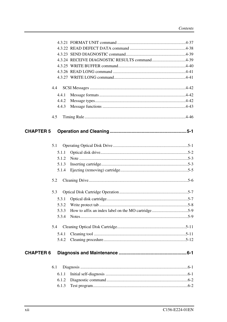 FUJITSU MCJ3230SS User Manual | Page 16 / 161