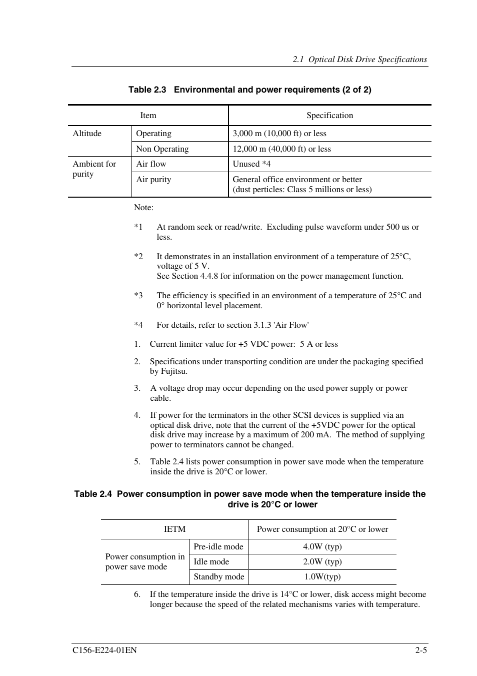 FUJITSU MCJ3230SS User Manual | Page 39 / 161