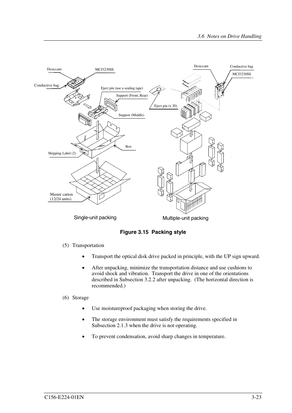 FUJITSU MCJ3230SS User Manual | Page 69 / 161