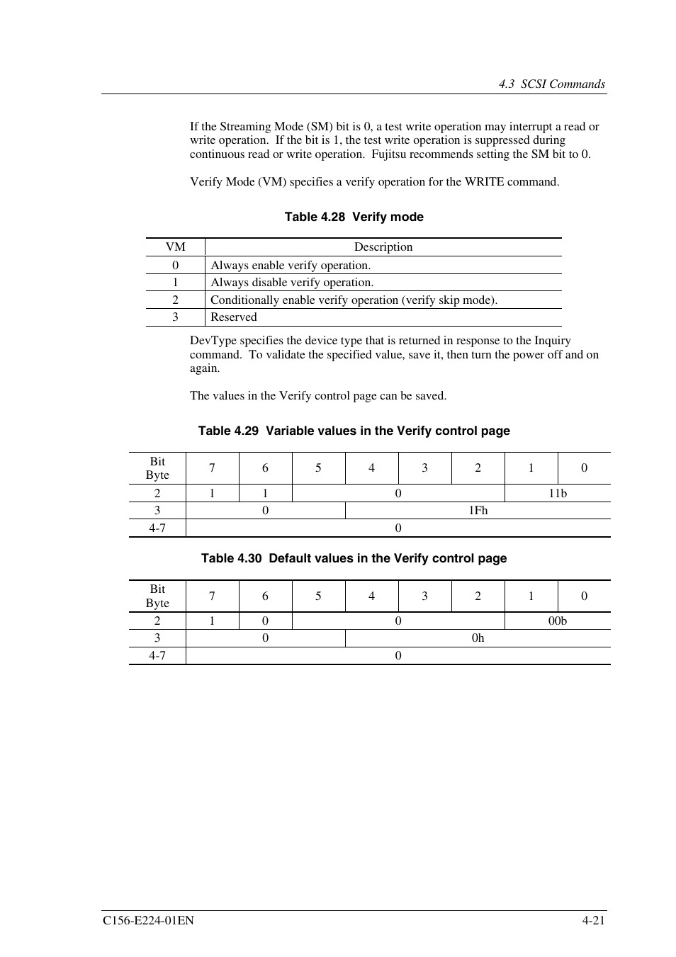 FUJITSU MCJ3230SS User Manual | Page 95 / 161
