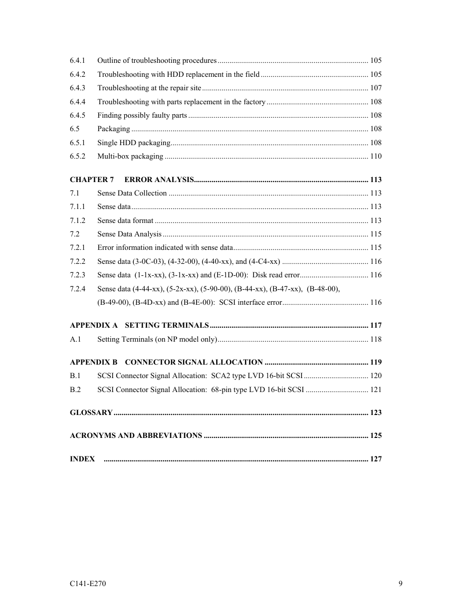FUJITSU MBA3073NP User Manual | Page 13 / 138