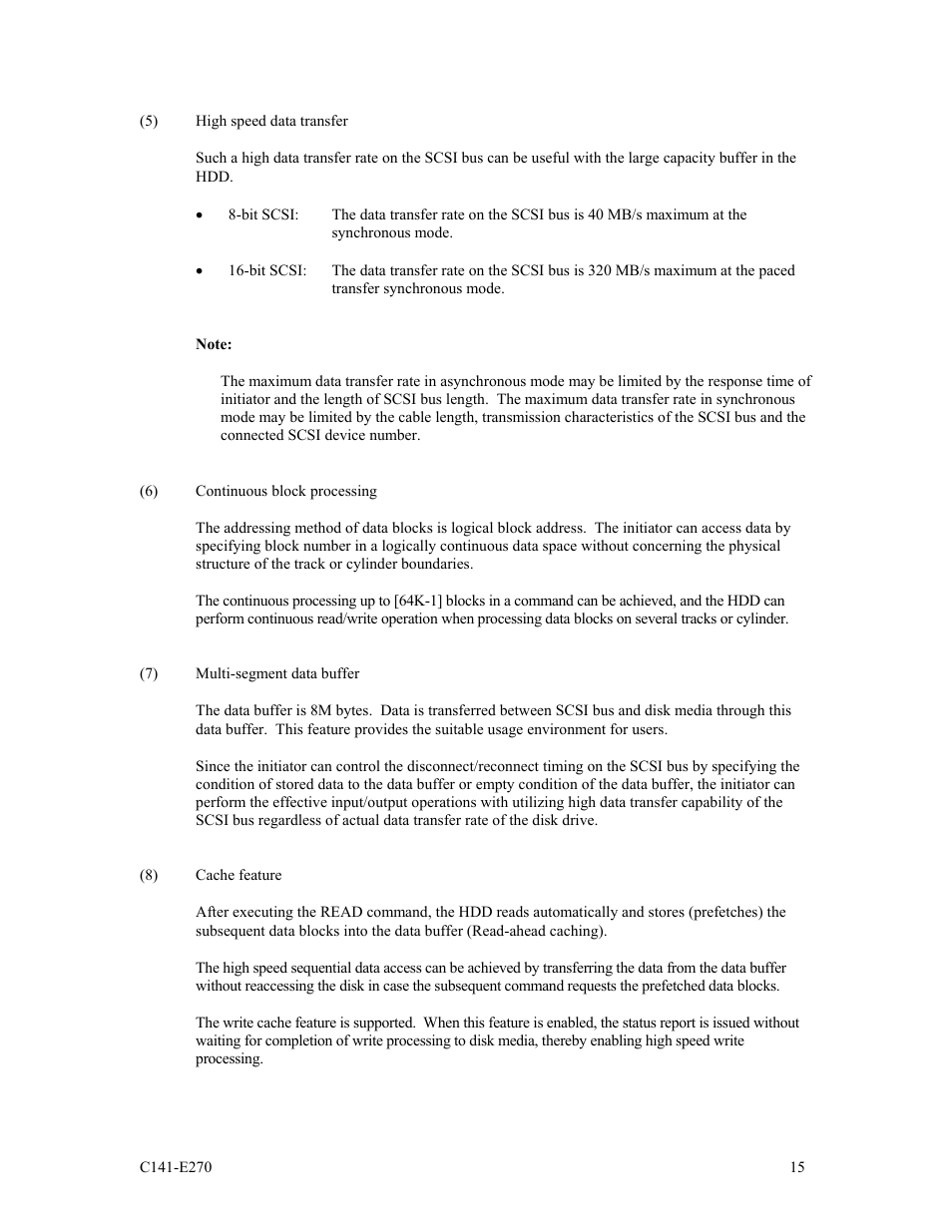 FUJITSU MBA3073NP User Manual | Page 19 / 138