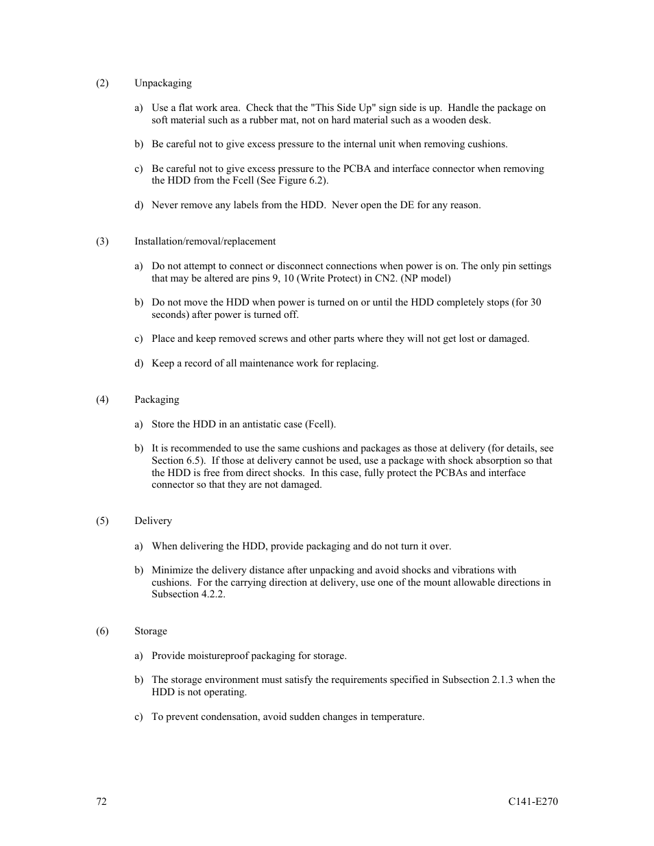 FUJITSU MBA3073NP User Manual | Page 76 / 138