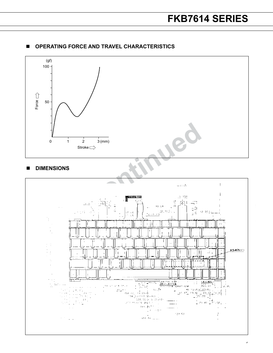 Discontinued, Fkb7614 series | FUJITSU FKB7614 SERIES User Manual | Page 3 / 4