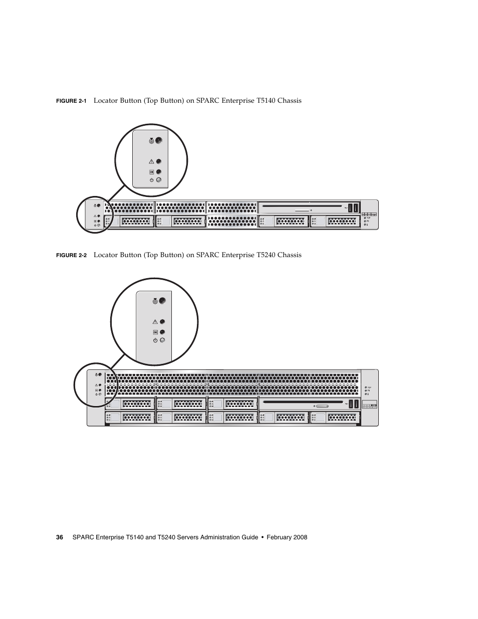 Figure 2-1, Figure 2-2 | FUJITSU T5140 User Manual | Page 58 / 102