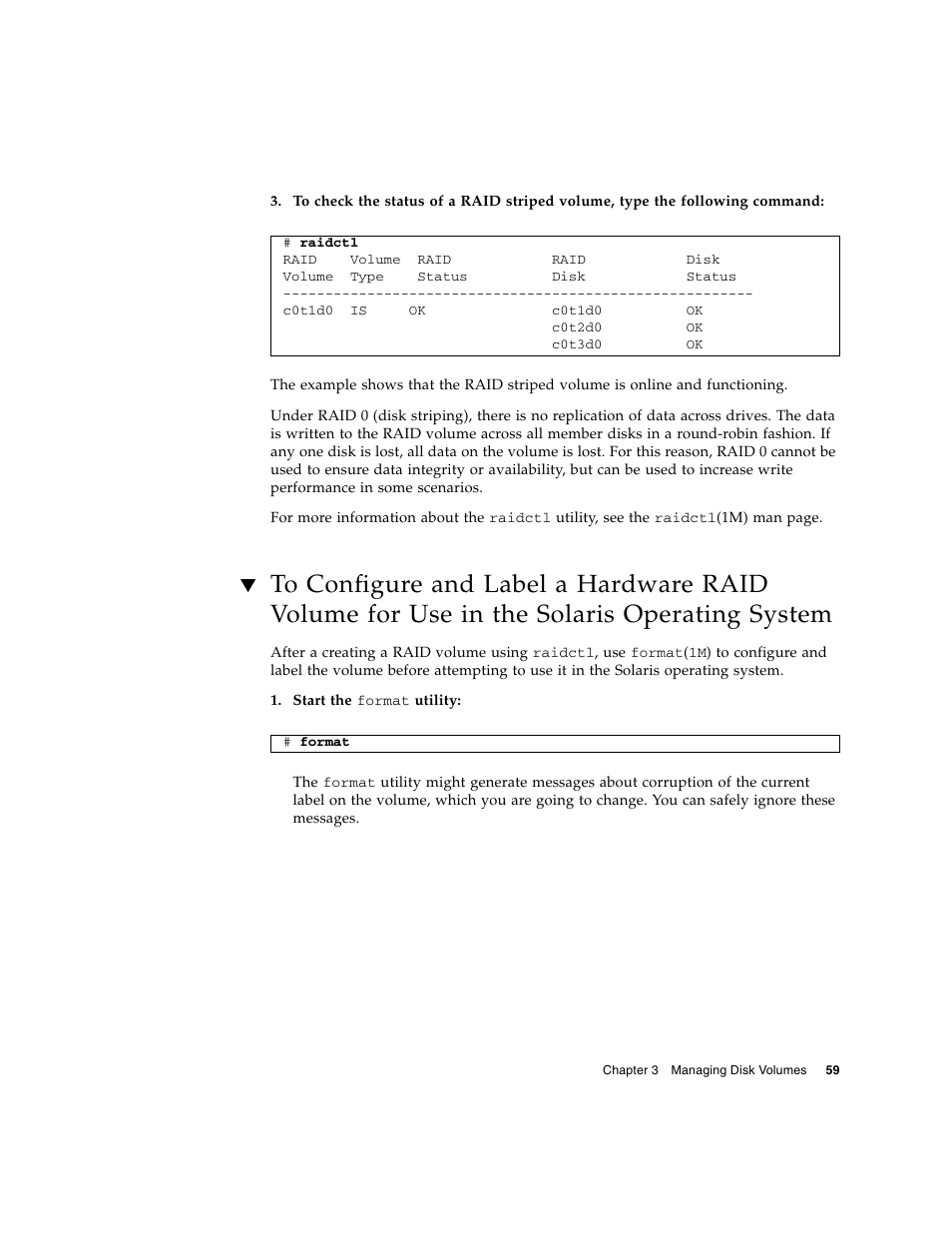 Operating system, To configure and label a | FUJITSU T5140 User Manual | Page 81 / 102