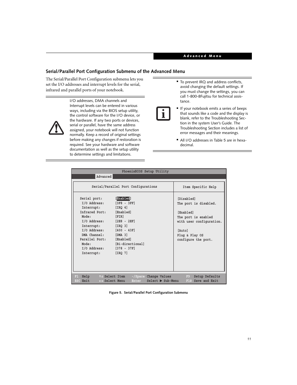 FUJITSU E8020 User Manual | Page 11 / 28