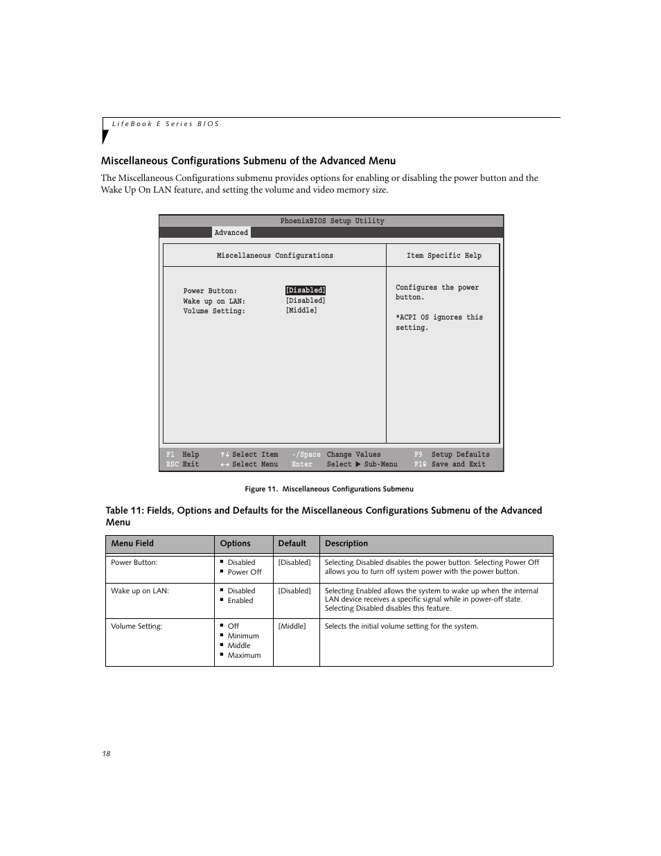 FUJITSU E8020 User Manual | Page 18 / 28