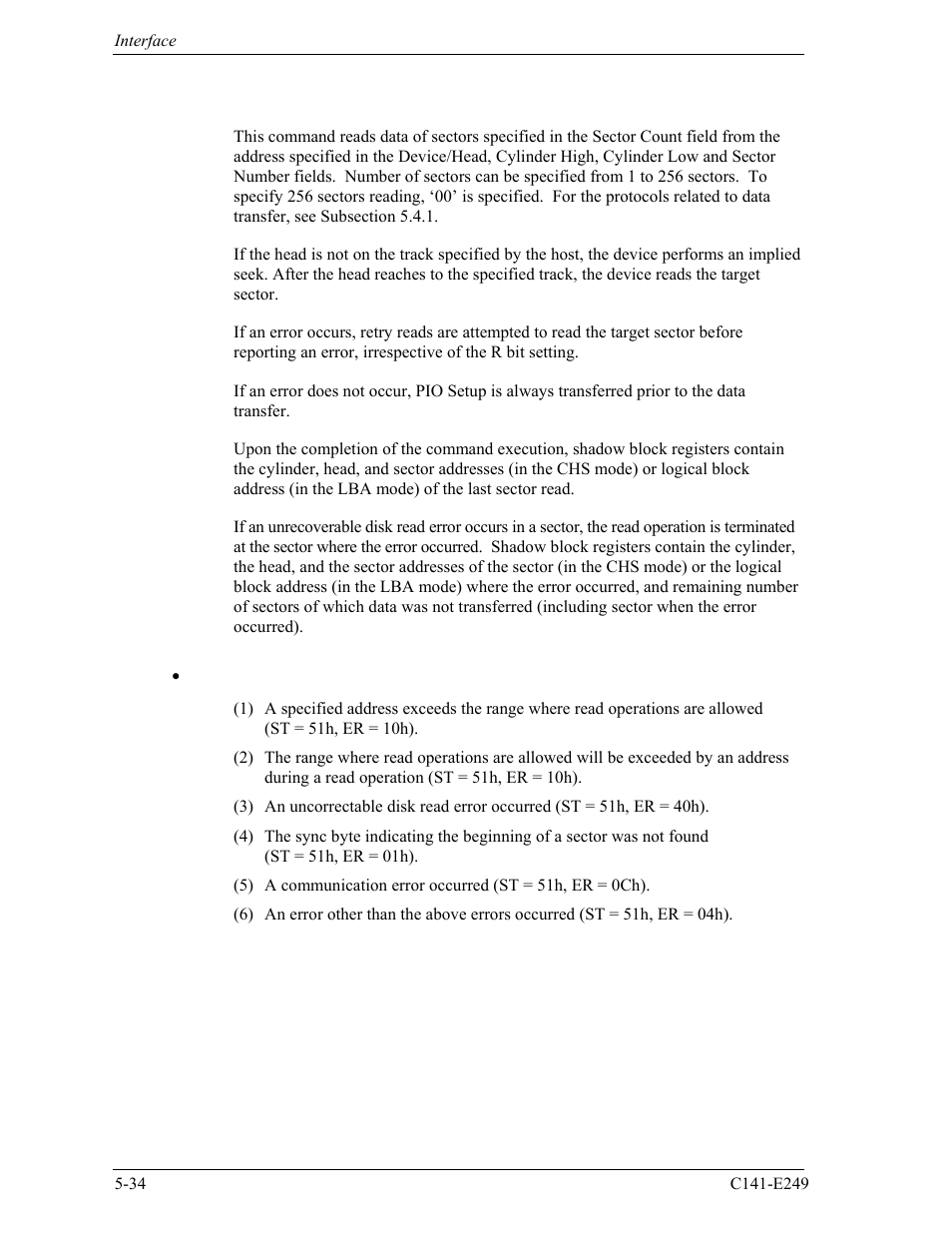 FUJITSU MHW2120BS User Manual | Page 108 / 296