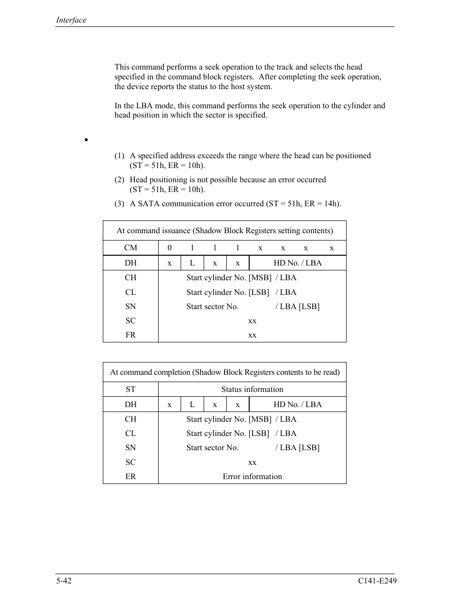 FUJITSU MHW2120BS User Manual | Page 116 / 296