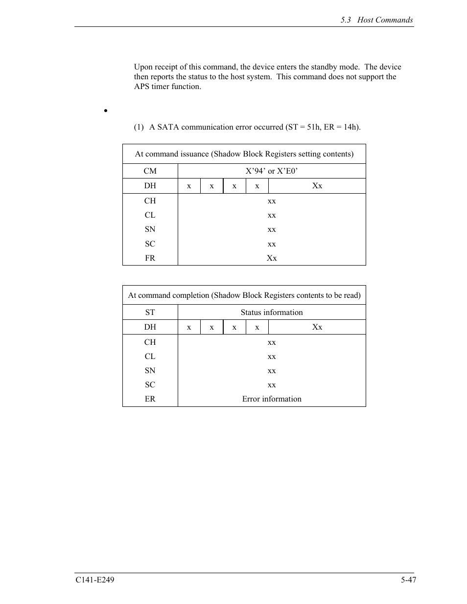 FUJITSU MHW2120BS User Manual | Page 121 / 296