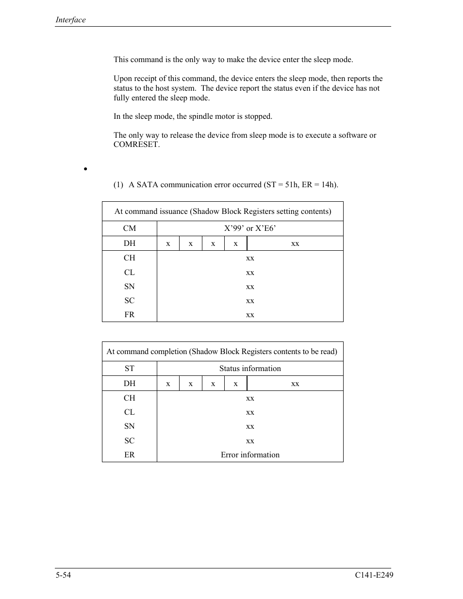 FUJITSU MHW2120BS User Manual | Page 128 / 296