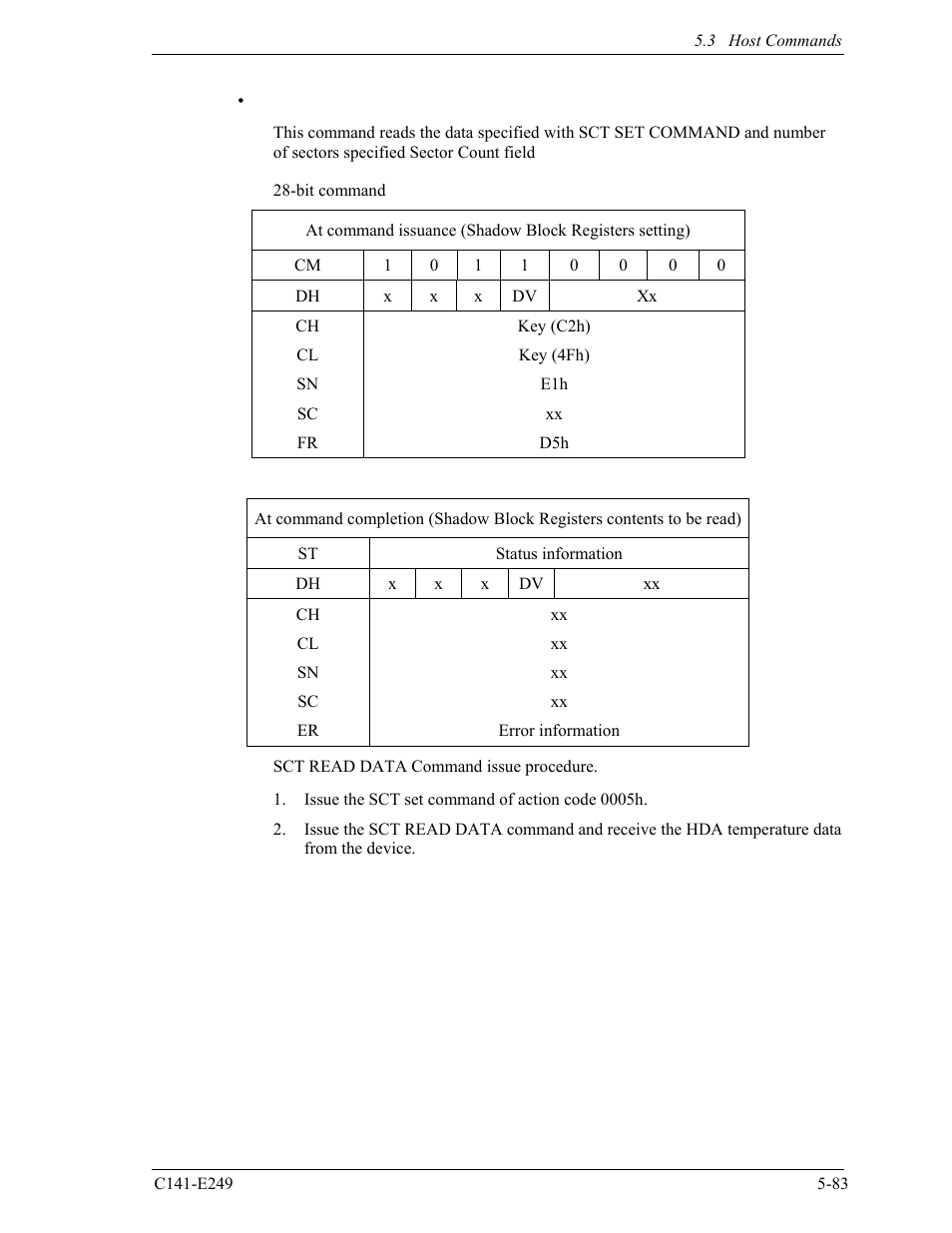 FUJITSU MHW2120BS User Manual | Page 157 / 296