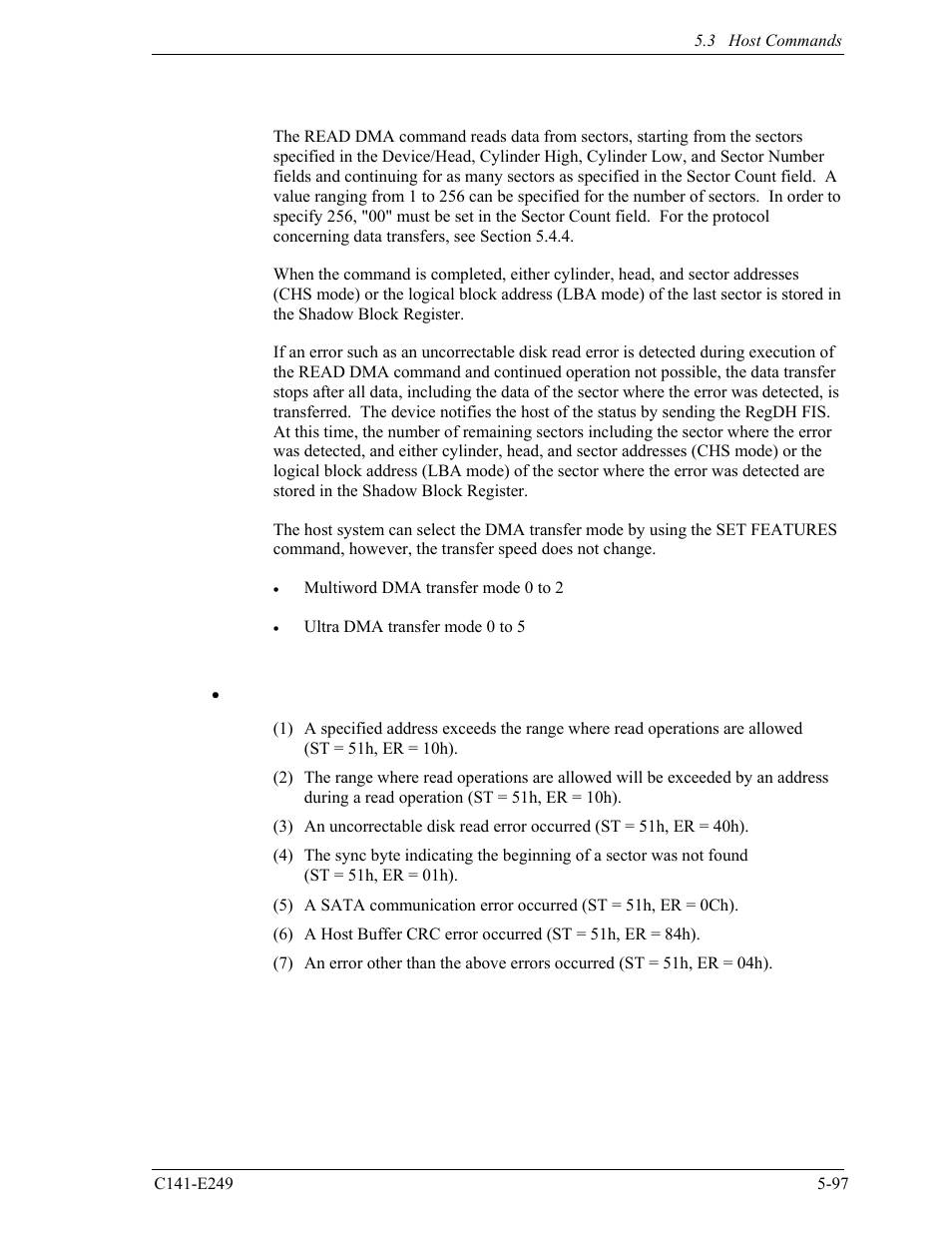 FUJITSU MHW2120BS User Manual | Page 171 / 296