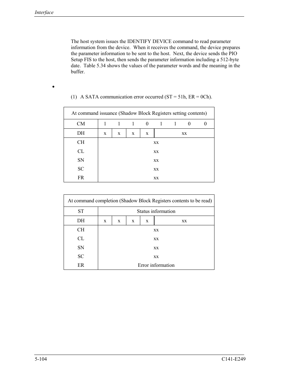 FUJITSU MHW2120BS User Manual | Page 178 / 296
