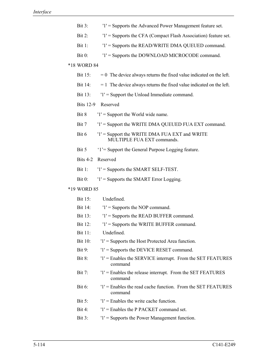 FUJITSU MHW2120BS User Manual | Page 188 / 296