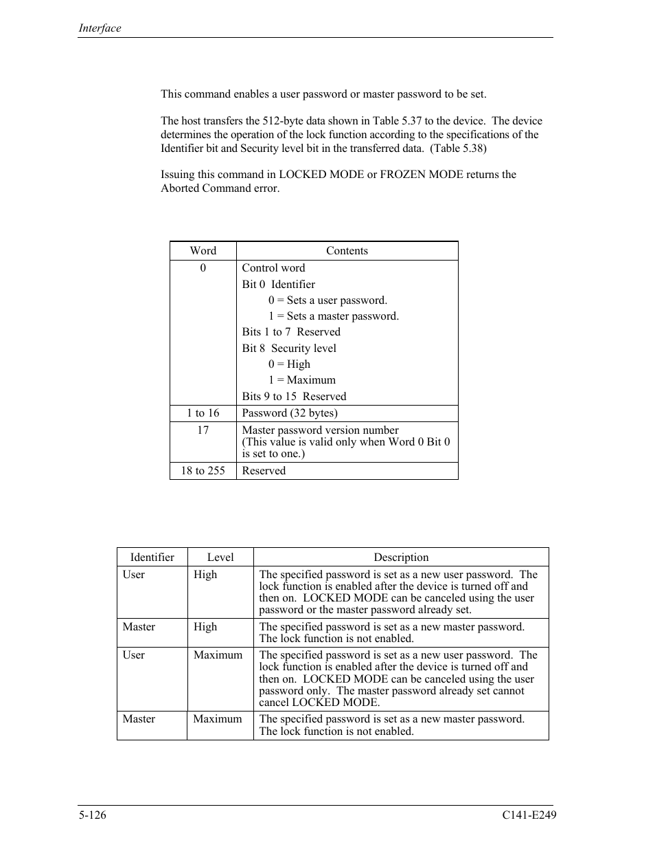 FUJITSU MHW2120BS User Manual | Page 200 / 296