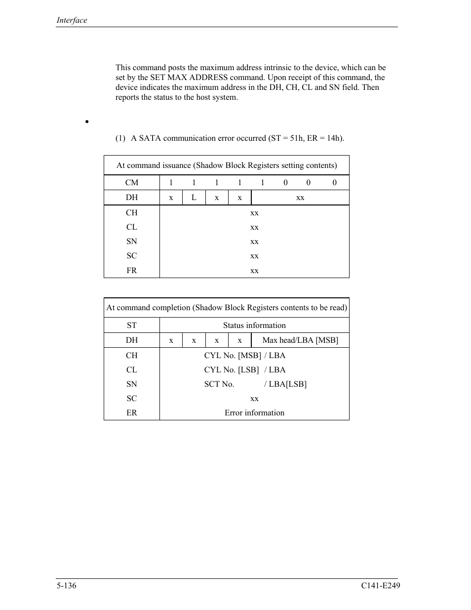 FUJITSU MHW2120BS User Manual | Page 210 / 296