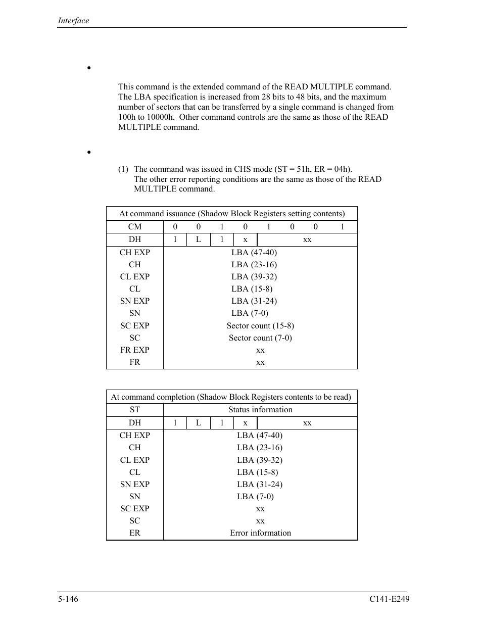 FUJITSU MHW2120BS User Manual | Page 220 / 296