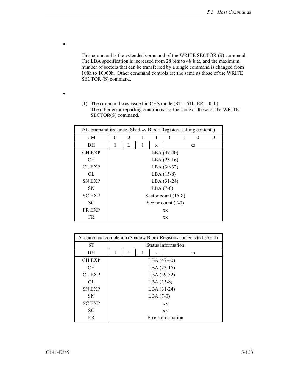 FUJITSU MHW2120BS User Manual | Page 227 / 296