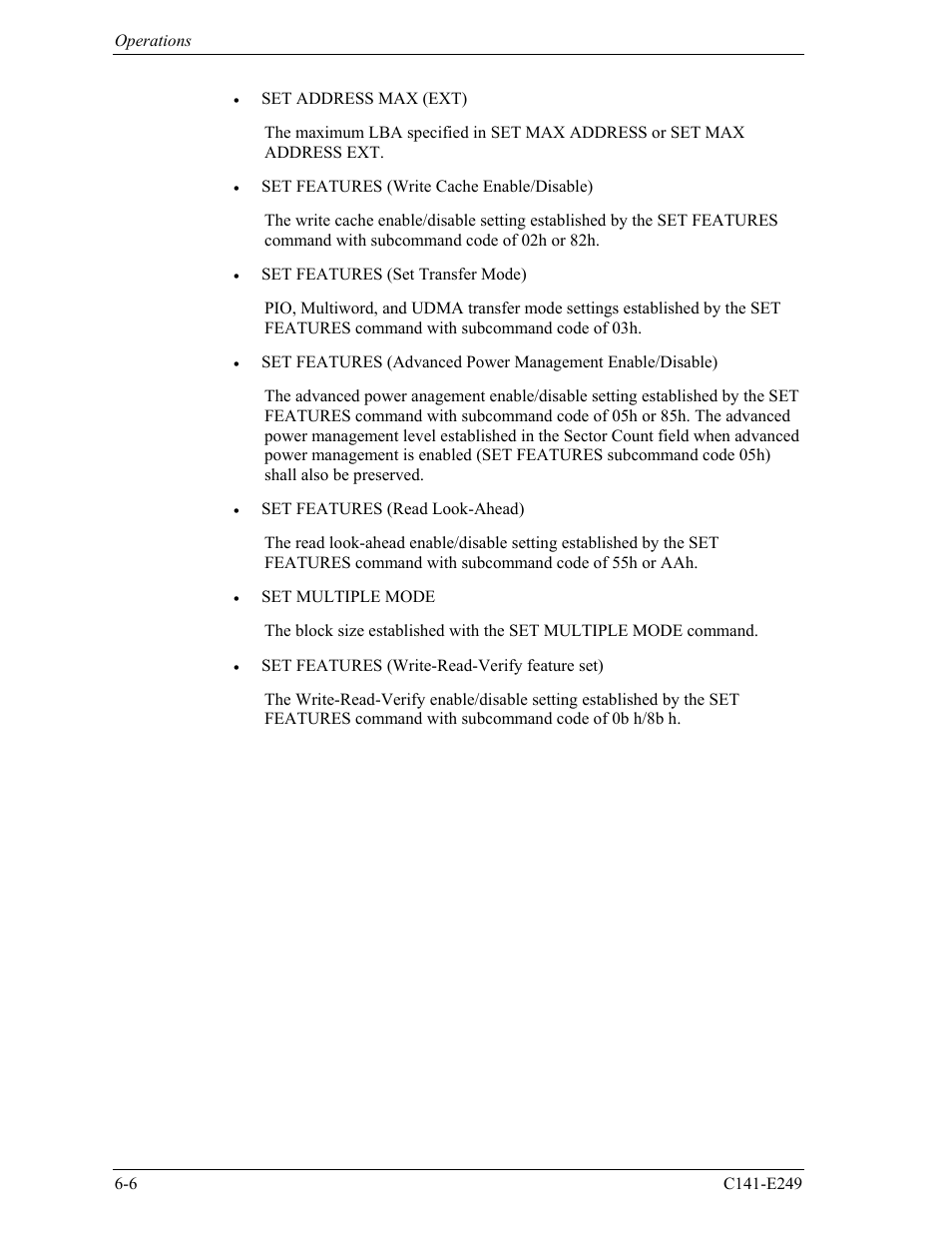 FUJITSU MHW2120BS User Manual | Page 262 / 296
