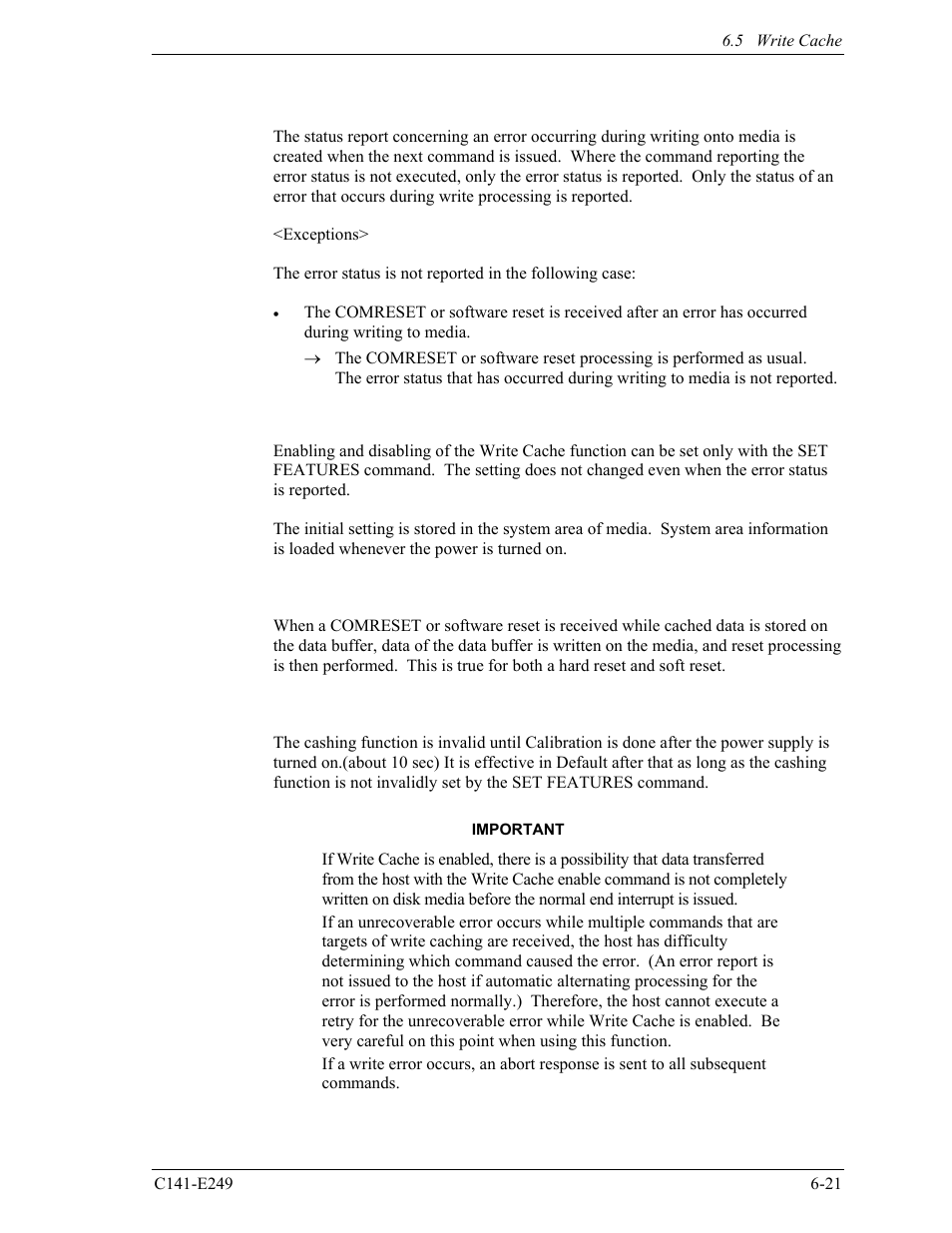 FUJITSU MHW2120BS User Manual | Page 277 / 296
