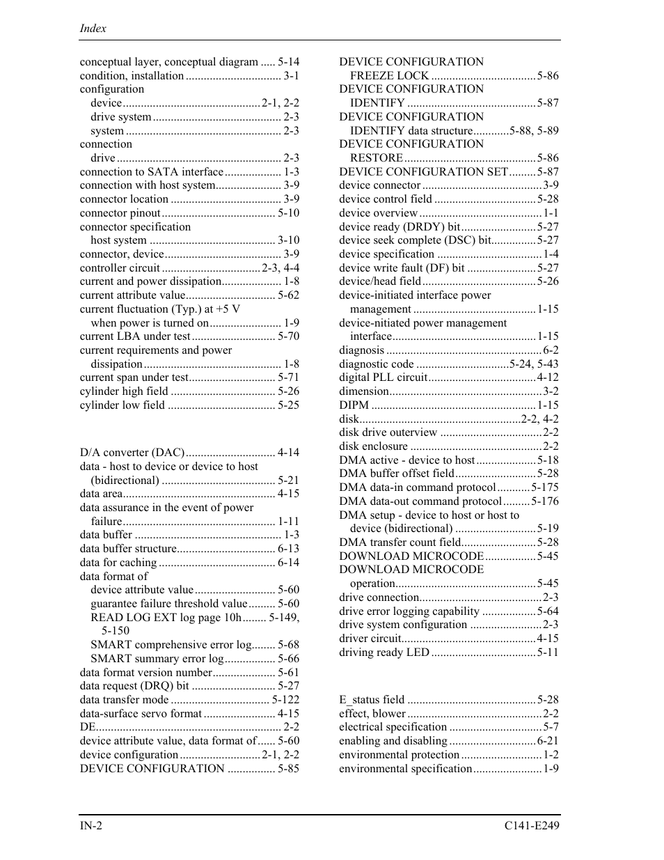 FUJITSU MHW2120BS User Manual | Page 286 / 296