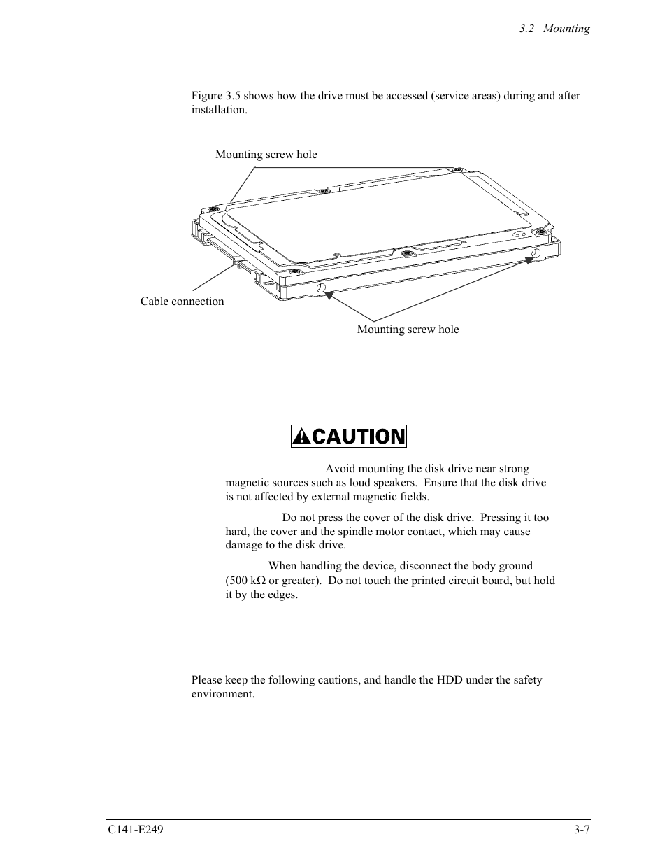 FUJITSU MHW2120BS User Manual | Page 49 / 296