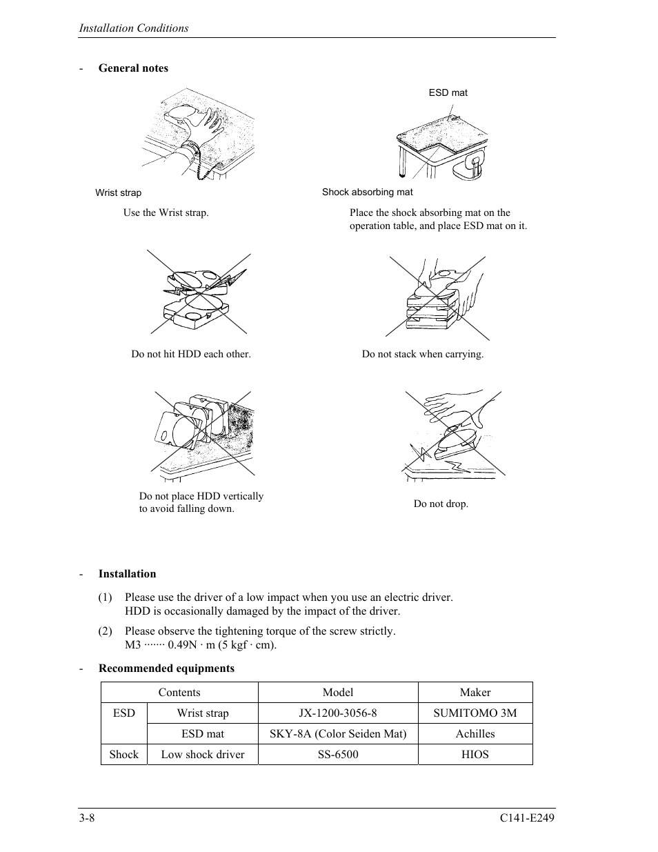 FUJITSU MHW2120BS User Manual | Page 50 / 296