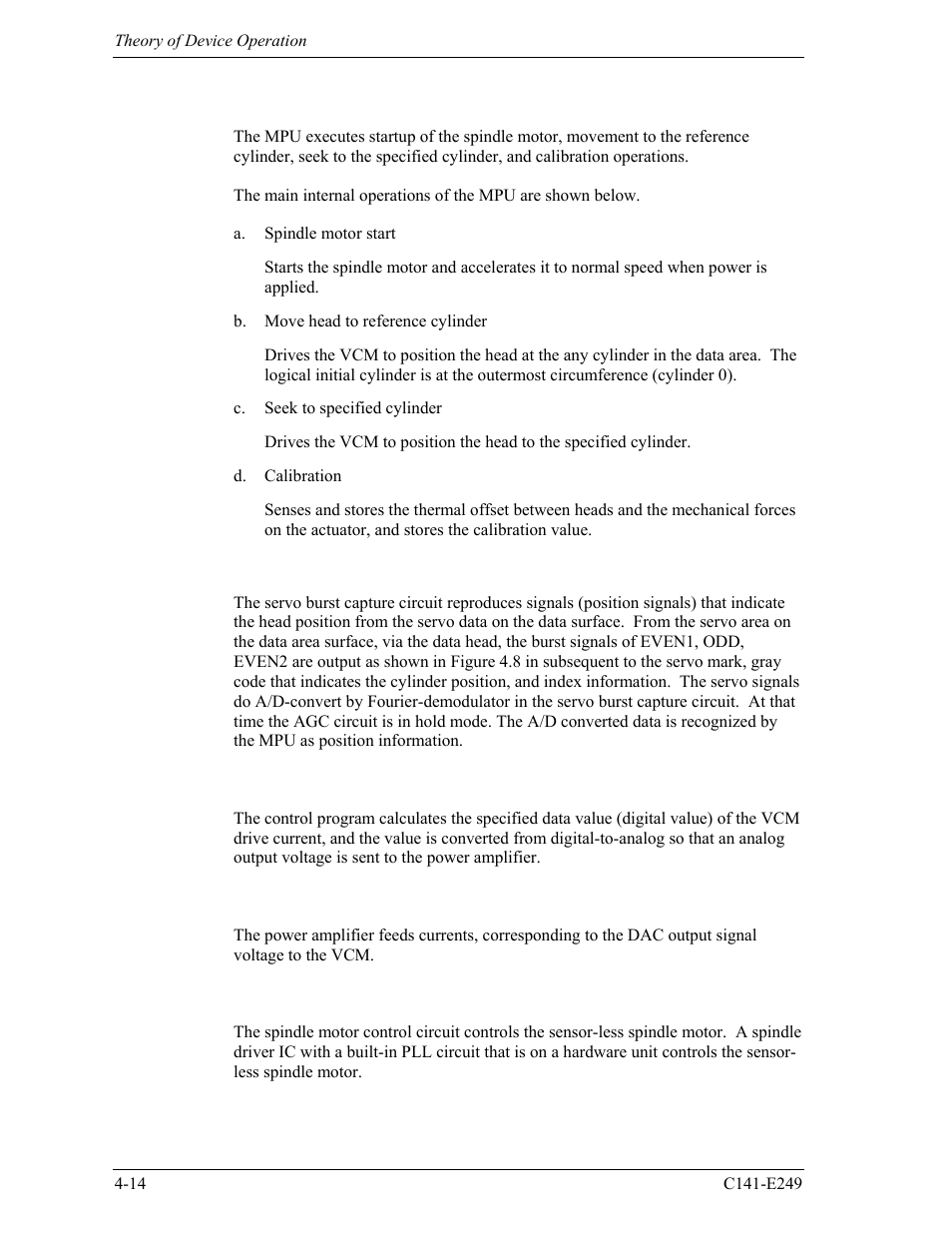 FUJITSU MHW2120BS User Manual | Page 68 / 296