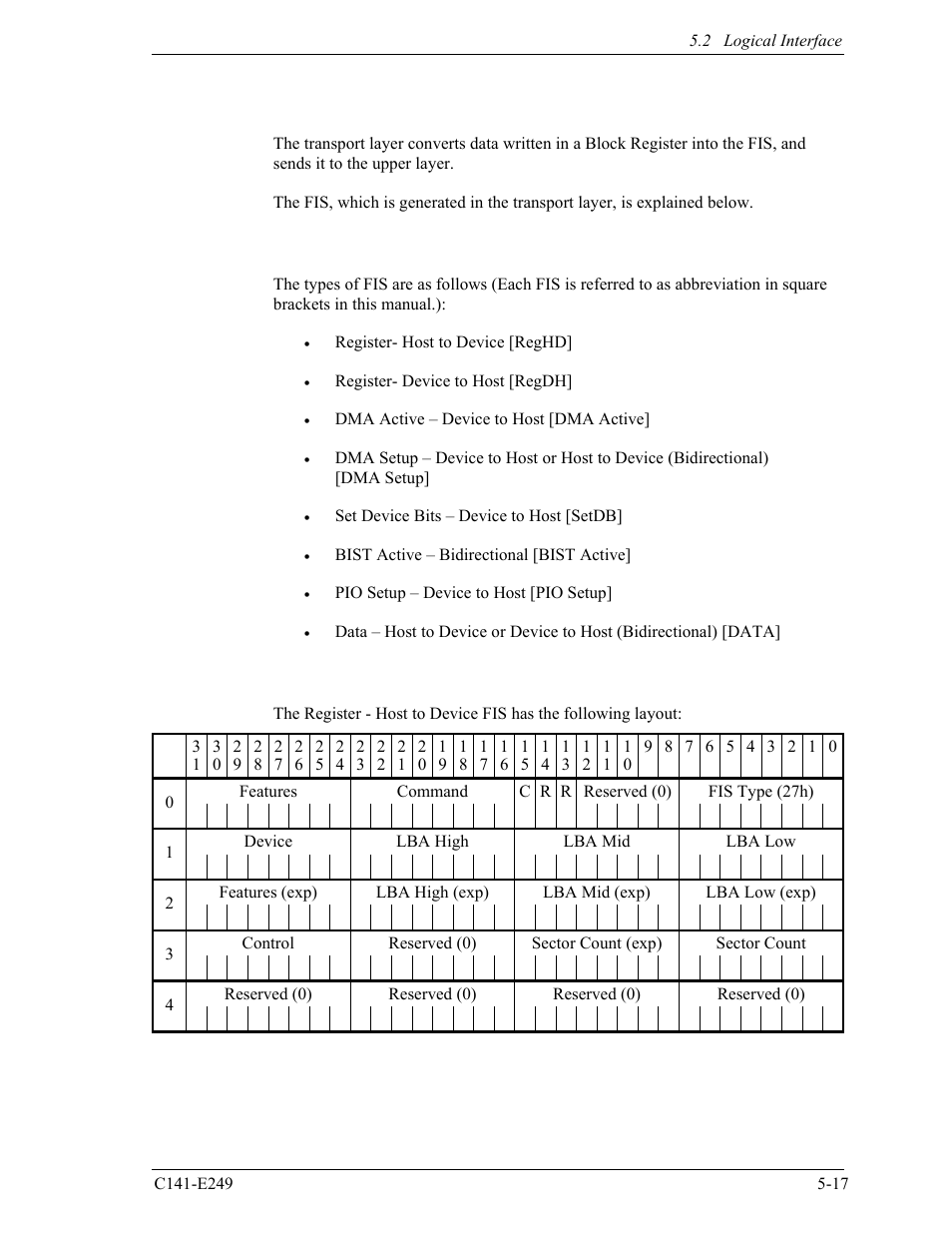 3 outline of the frame information structure (fis) | FUJITSU MHW2120BS User Manual | Page 91 / 296