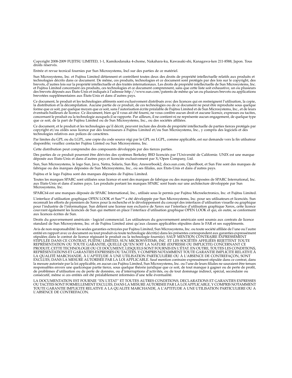 FUJITSU SPARC ENTERPRISE M3000 User Manual | Page 5 / 212