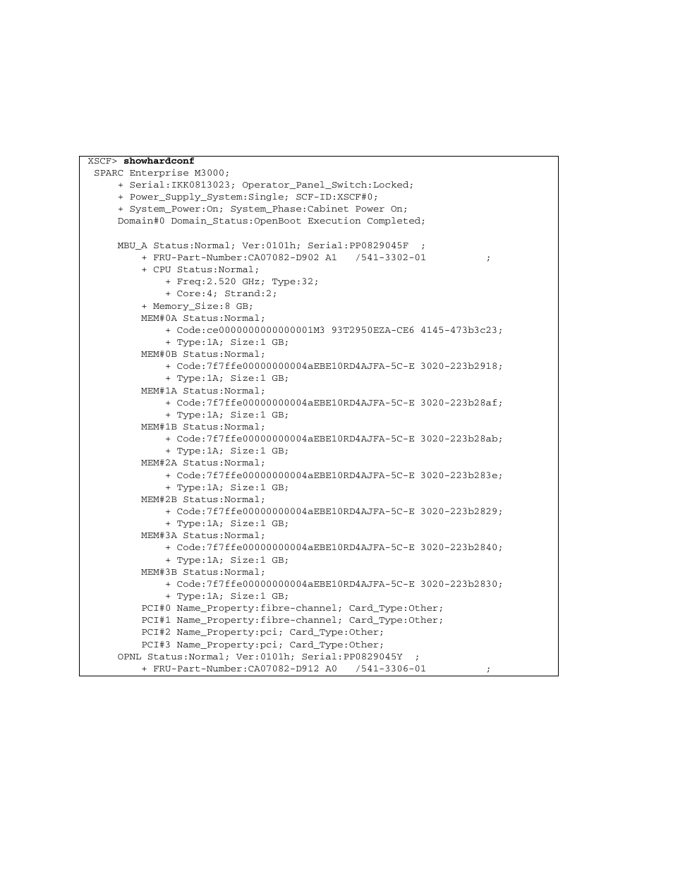 FUJITSU SPARC ENTERPRISE M3000 User Manual | Page 64 / 212