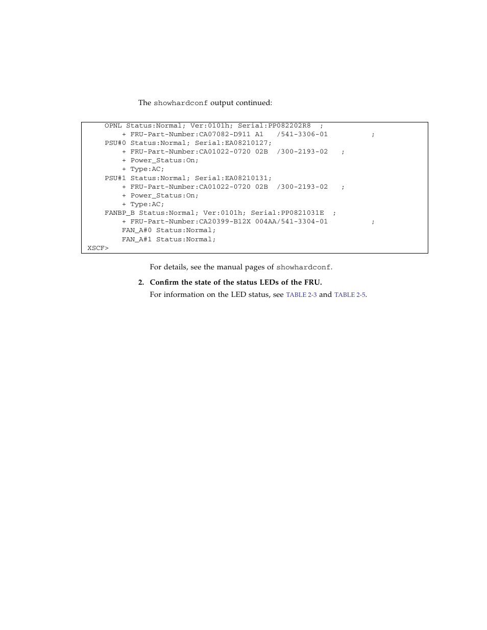 FUJITSU SPARC ENTERPRISE M3000 User Manual | Page 93 / 212