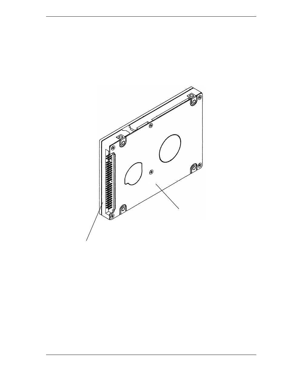 3 cable connections, 1 device connector | FUJITSU MHK2090AT User Manual | Page 46 / 227