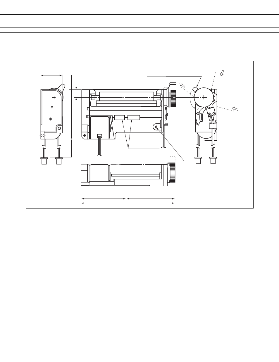 Dimensions | FUJITSU FTP-604 FTP-624DCL User Manual | Page 4 / 7