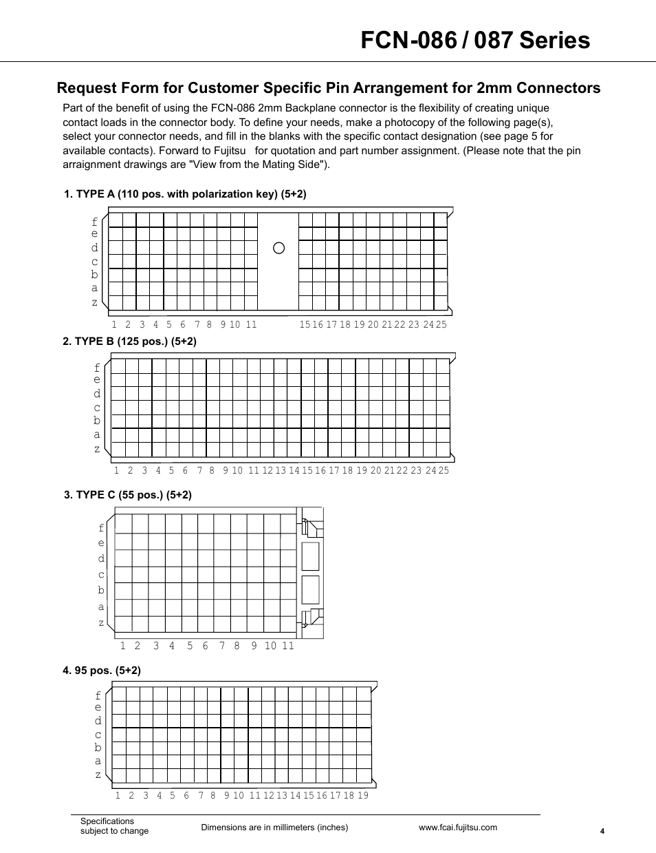 FUJITSU FCN-087 User Manual | Page 4 / 18