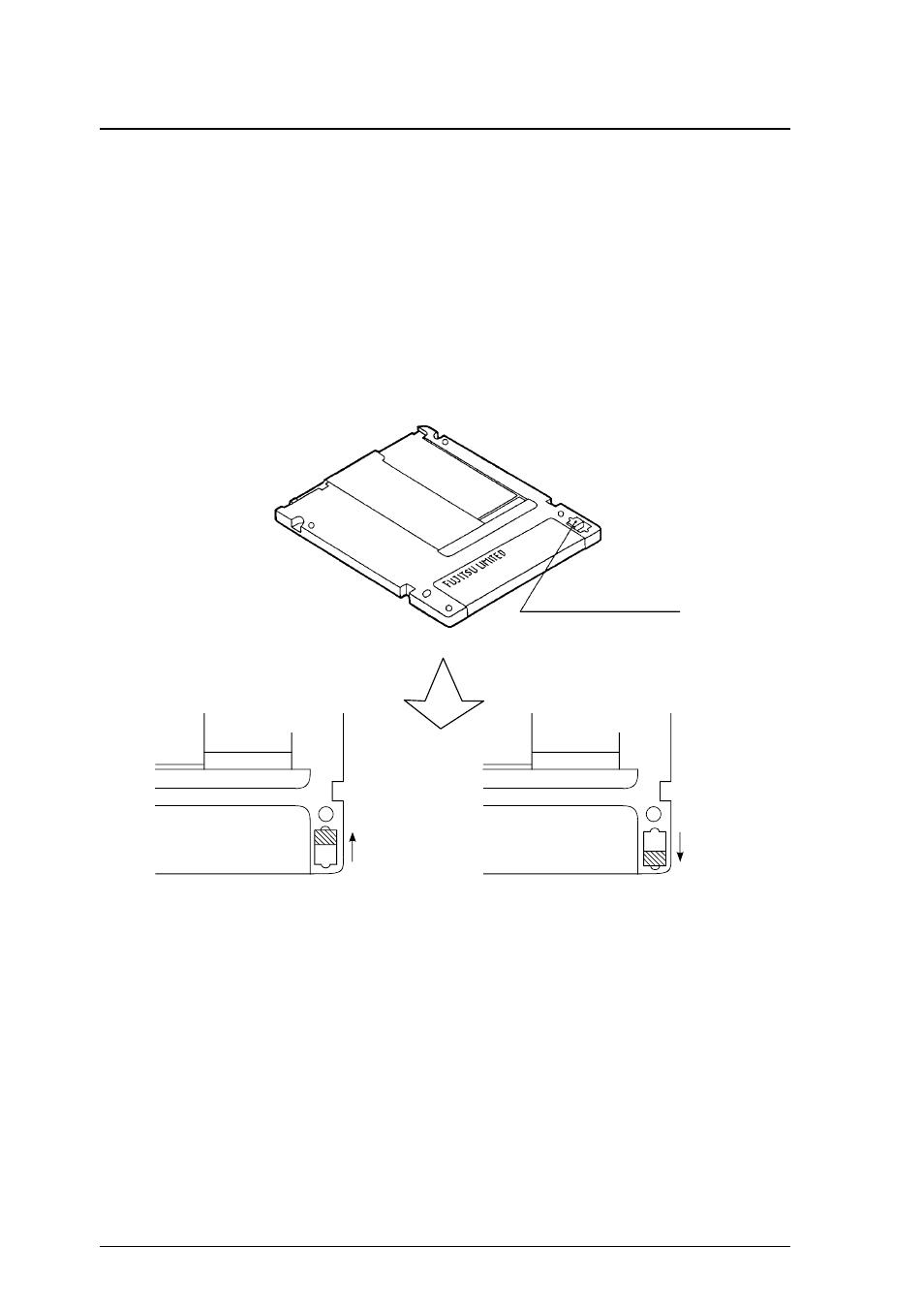 2 write protect tab | FUJITSU MCP3130SS User Manual | Page 92 / 170