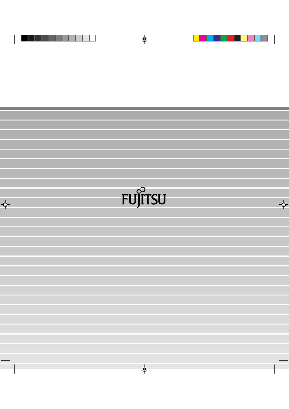 FUJITSU M3099GH User Manual | Page 100 / 100