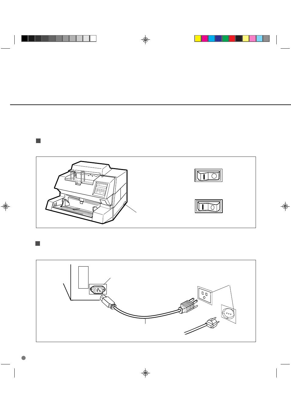 Cable connection, Cable connection -4 | FUJITSU M3099GH User Manual | Page 32 / 100