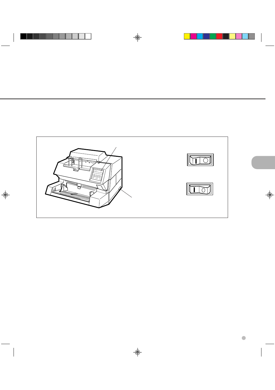 Turnin the power on, Turning the power on -1, Turning the power on | FUJITSU M3099GH User Manual | Page 36 / 100