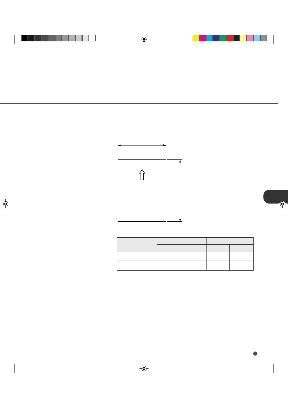 Document size, Document size -1 | FUJITSU M3099GH User Manual | Page 55 / 100