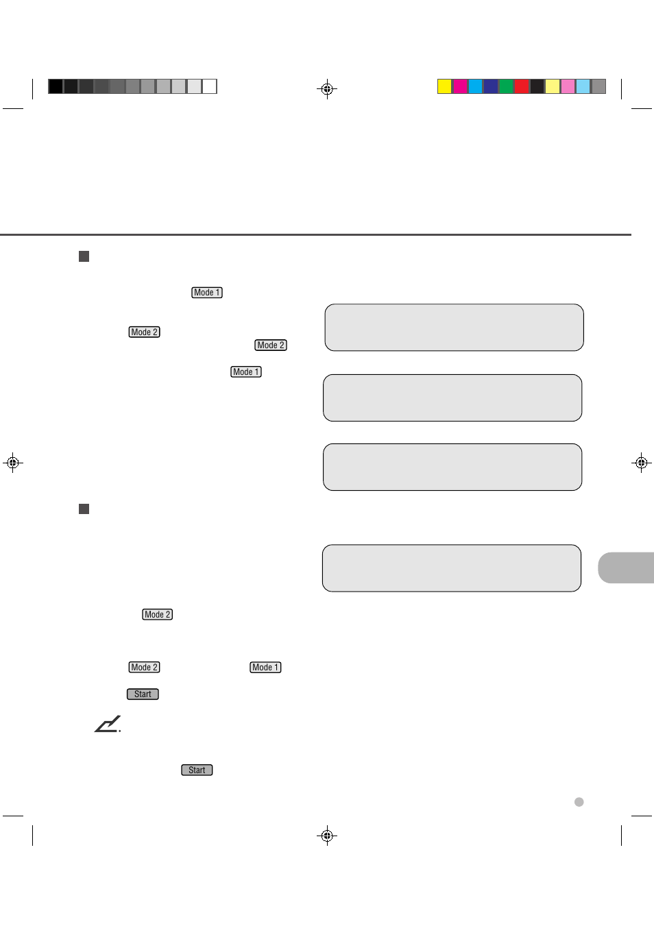 How to test the printing using the operator panel, How to reset the print head life counter | FUJITSU M3099GH User Manual | Page 69 / 100