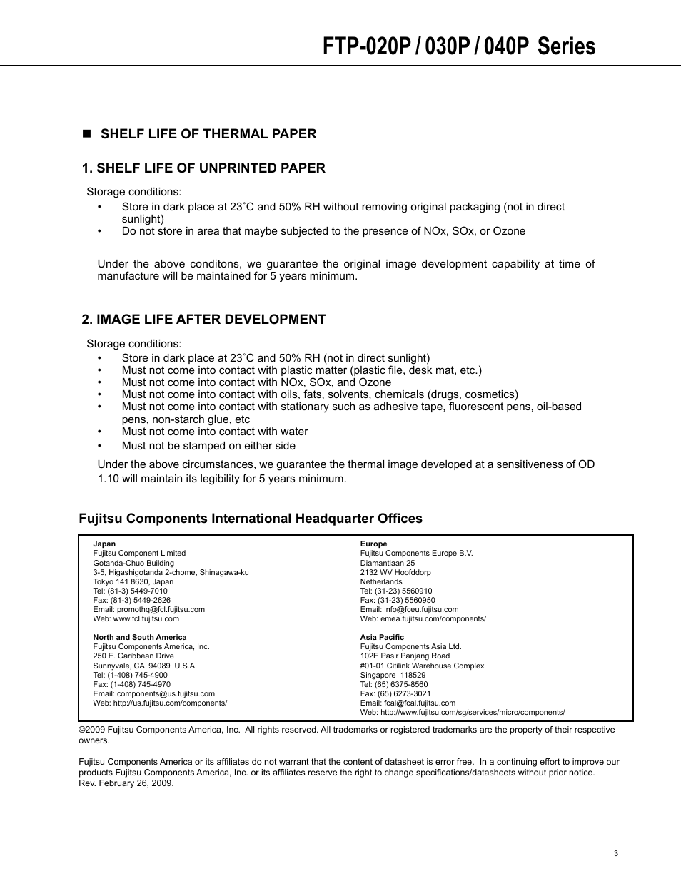 Image life after development | FUJITSU FTP-040P User Manual | Page 3 / 3