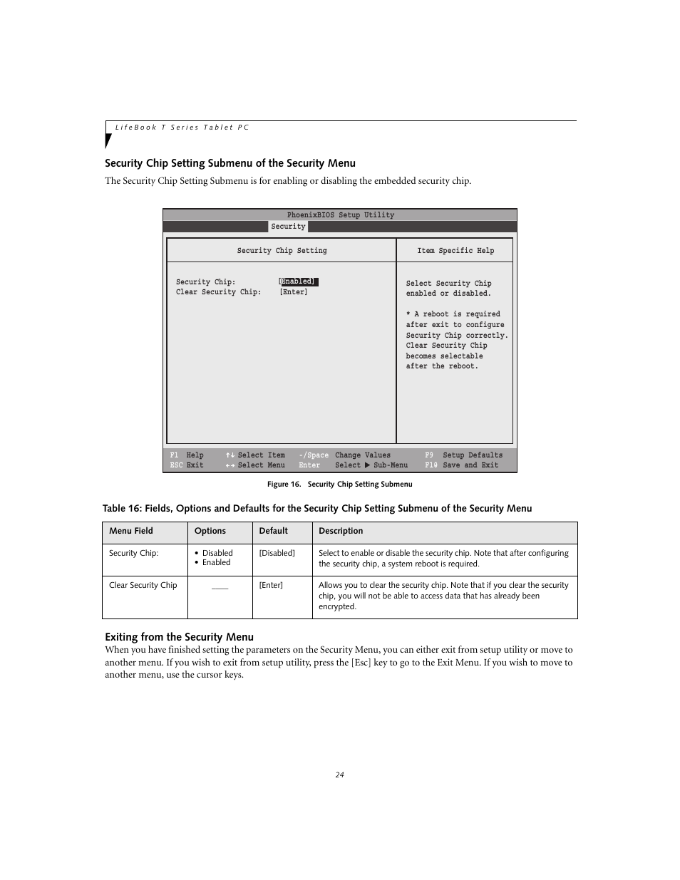 FUJITSU T4020 User Manual | Page 24 / 29